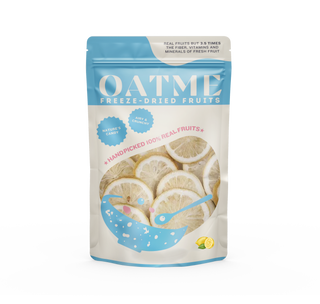 Freeze-Dried Lemon Slices - OATME Superfood